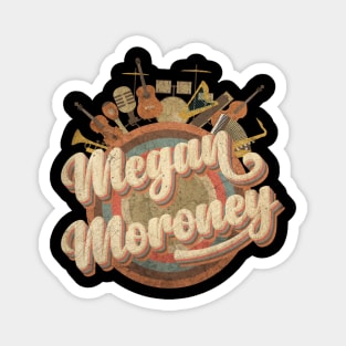 Music Tour Vintage Retro // Megan Ann Moroney Magnet