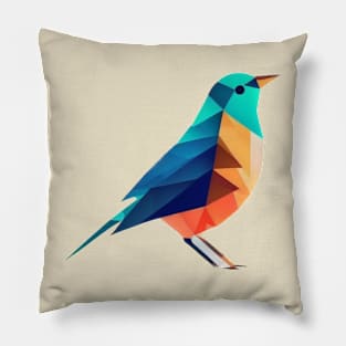 Paradise Bird - Abstract bird design for the environment Pillow