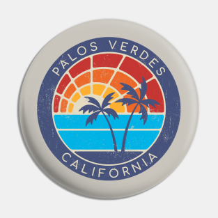 Palos Verdes California Pin - Palos Verdes, California by Sisu Design