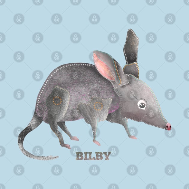 CUTE BILBY by mailboxdisco