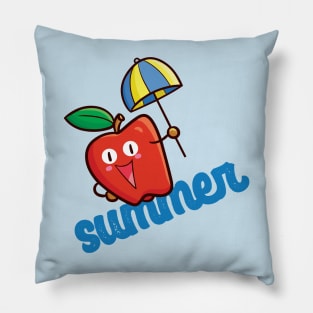 Summer Apple Pillow