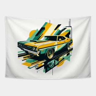Car Muscle 1970-YGW Tapestry