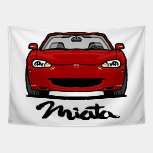 MX5 Miata NB1 Red Tapestry