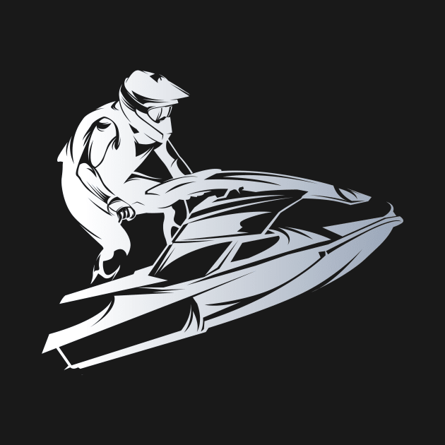 Jet Ski by HBfunshirts