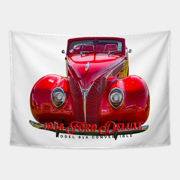 1938 Ford DeLuxe Convertible Tapestry by Gestalt Imagery