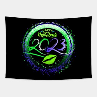 happy new year 2023 Tapestry