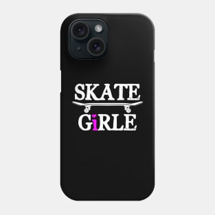 Funny Skater Skateboard Skateboarding Girl Phone Case