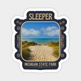 Sleeper State Park Michigan Magnet