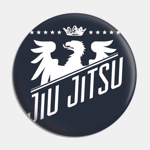 Eagle Jiu Jitsu Light Pin by ThreadsMonkey