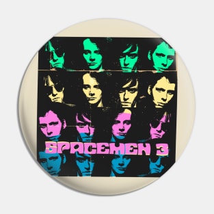 vintage spacemen 3 // fanart Pin