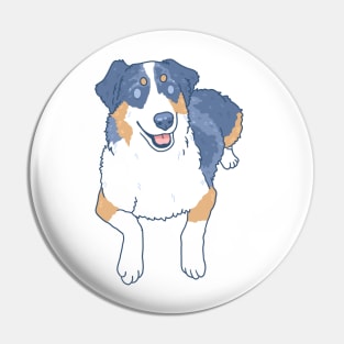 Blue Merle Aussie Pin