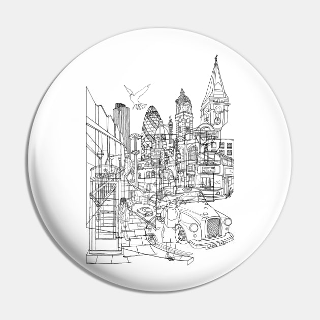 London! (Original) Pin by davidbushell82