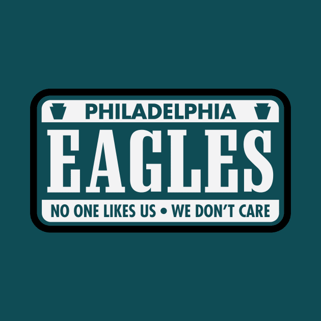 Eagles License Plate by pacdude