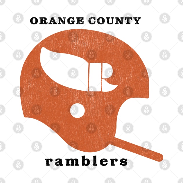 Defunct Orange County Ramblers CFL Football 1967 by LocalZonly