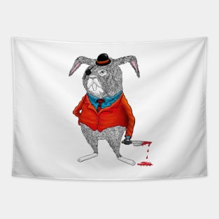 Rabbit Mafia Tapestry