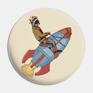 Space Cowboy Pin