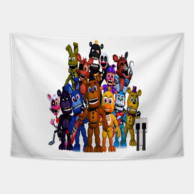 fnaf security breach Tapestry by ogami