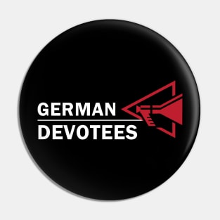 German Devotees White Pin