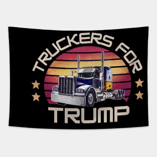 Truckers-for-trump Tapestry