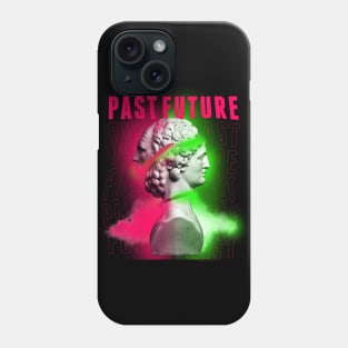 Janus Mythology Vaporwave Pink and Green 2 Phone Case