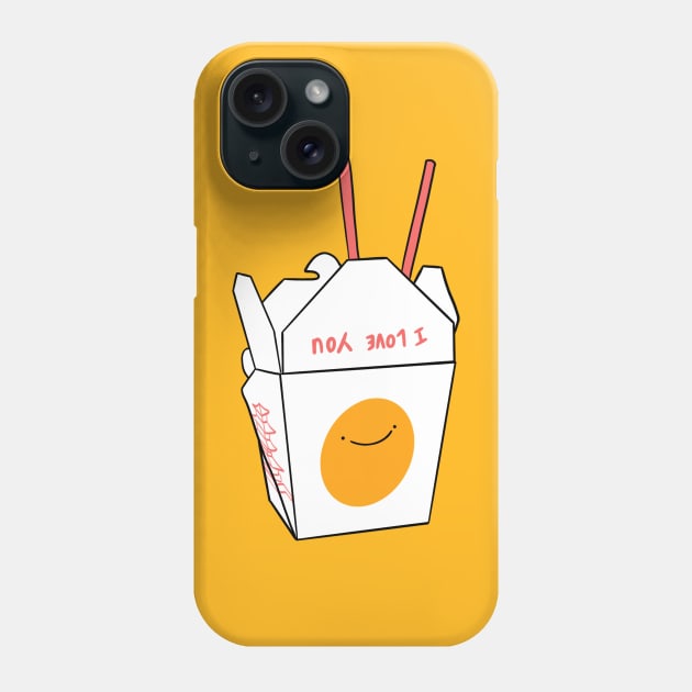 Chinese takeout box Phone Case by crankycranium