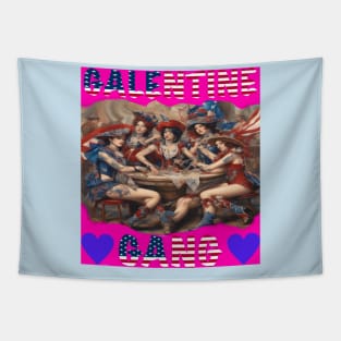 Galentines gang girls party Tapestry