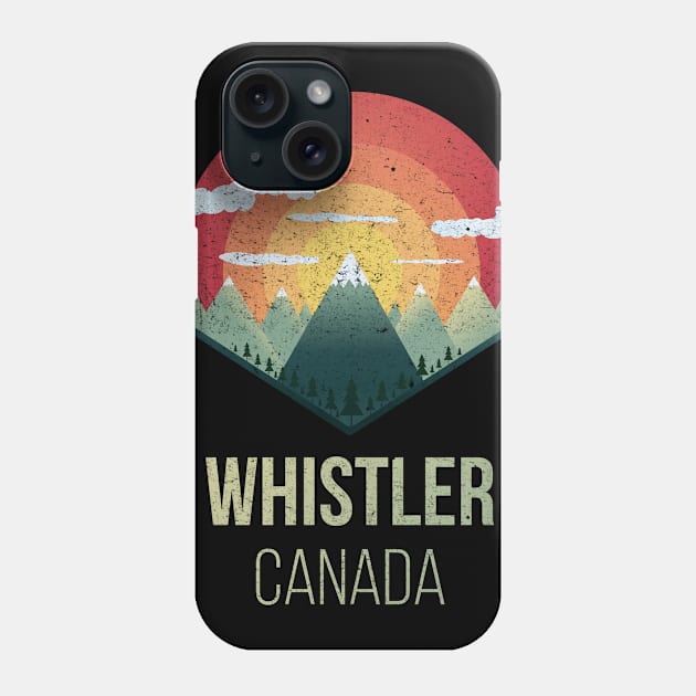 Snowboard whistler canada bikepark wnoboard downhill enduro mtb biking Ski Winter Gift Phone Case by MrTeee