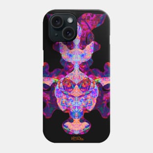 Alien psychedelic fantasy Phone Case