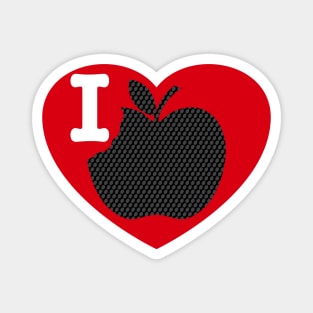 I LOVE APPLE Magnet