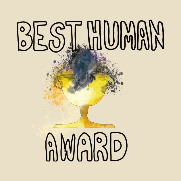 Crow Best Human Award by Shadowsantos