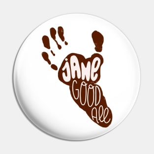 Jane Goodall Pin