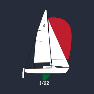 J/22 Sailboat T-Shirt