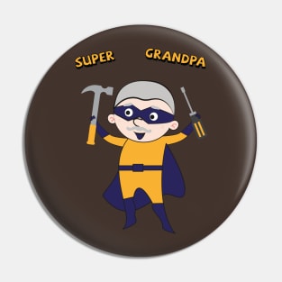 Super grandpa1 Pin