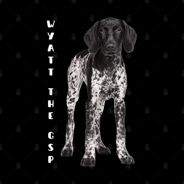 Wyatt the GSP- Gentlemanly Sporty Dog by TaansCreation 