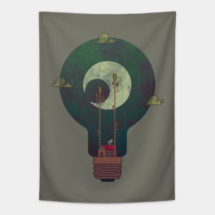Nocturnal Pondering Tapestry