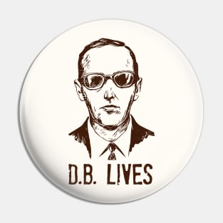 DB Cooper Lives Pin