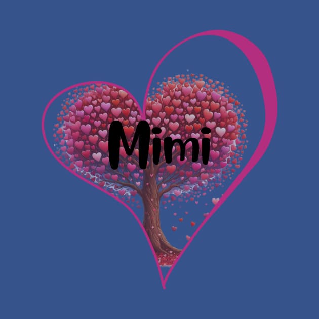 Heart shaped design for Mimi by MamaJemDesigns