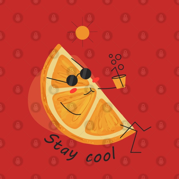 stay cool funny orange puns by zaiynabhw