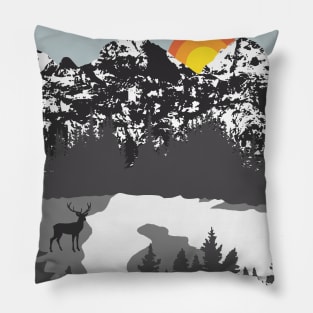 GRAND TETON NATIONAL PARK WYOMING Pillow