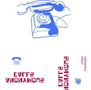 Old school telephone - anonymous calls Magnet