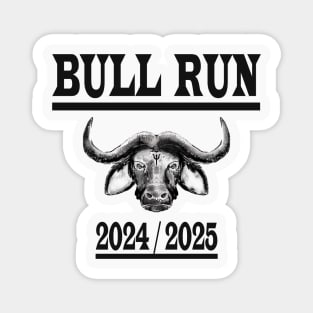 Bull Run Crypto Currency Bitcoin Magnet