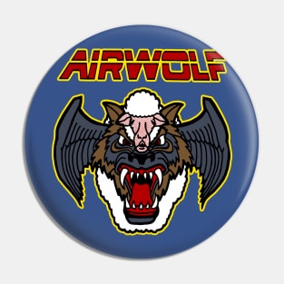 Airwolf Pin