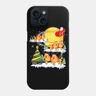 Poodle Reindeer Christmas Phone Case