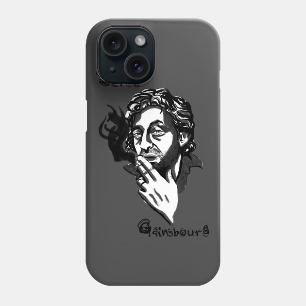 Serge Gainsbourg Phone Case by HelenaCooper