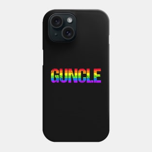 Guncle Definition Gay Uncle Pride Month Lgbtq Lgbt Phone Case