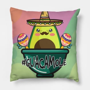 Guacamole Mexico Spain vacationers Spaniards funny Pillow