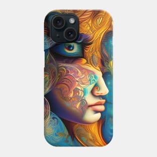 Looking into your Rainbow Eyes Phone Case