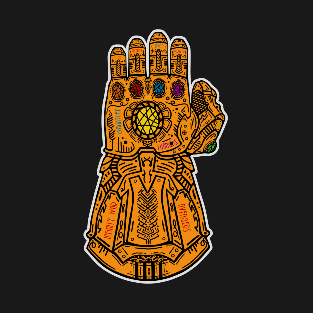 Infinity Gauntlet by Dzorinart