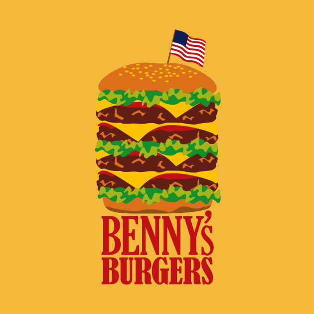 Benny's Burgers from Stranger Things by ToddPierce