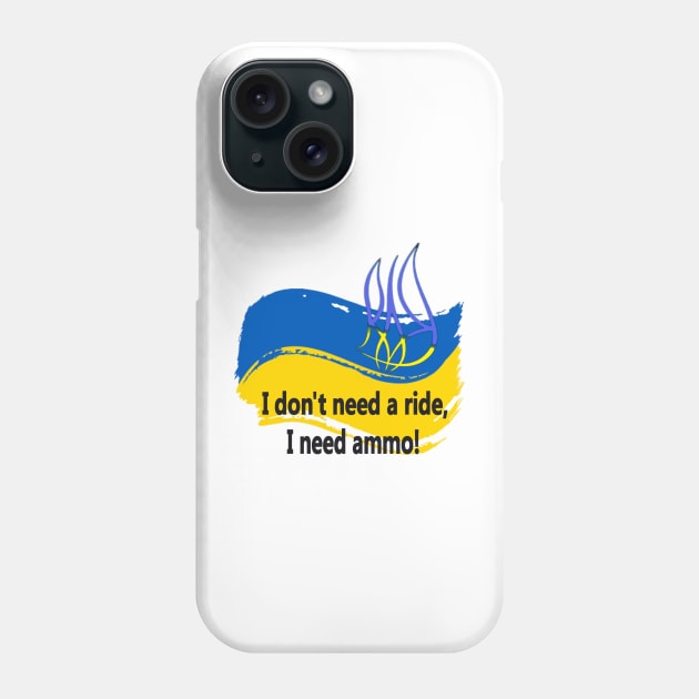 I Stand With Ukraine! Phone Case by VeryOK